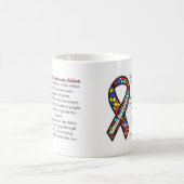 Autismus-Bandbedeutung Kaffeetasse (Mittel)