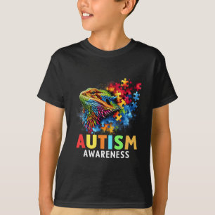 Autismus Barteter Drache Autistic Autismus Awarene T-Shirt