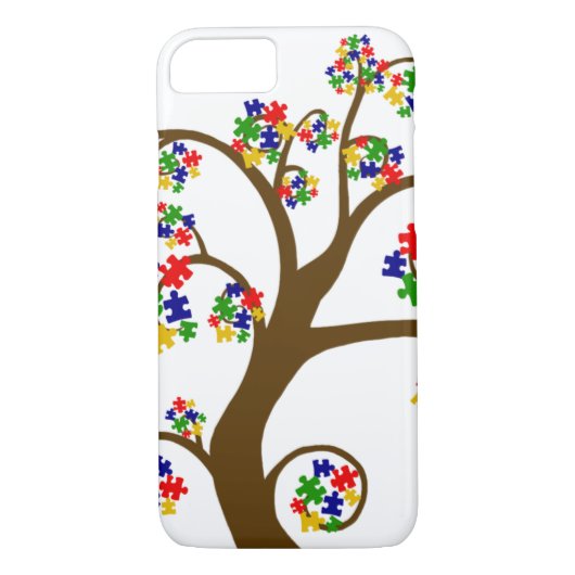 Autismus-Baum von Leben iPhone 7 Fall Case-Mate iPhone Hülle (Rückseite)