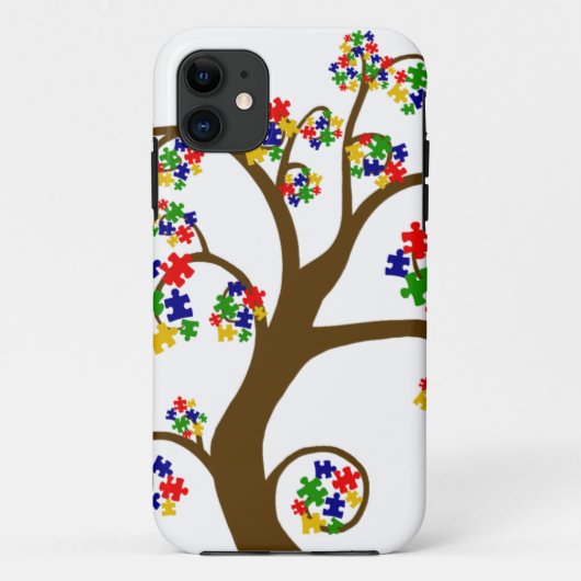 Autismus-Baum von Leben iPhone Fall Case-Mate iPhone Hülle (Rückseite)