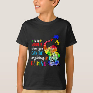 Autismus be kind Shirt Women Blue Be Kind Autismus