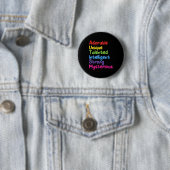 Autismus-Bedeutung-Bewusstsein-Shirt Autistisches Button (Beispiel)