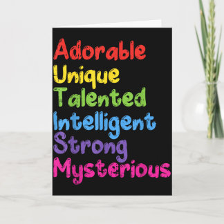 Autismus-Bedeutung-Bewusstsein-Shirt Autistisches  Karte