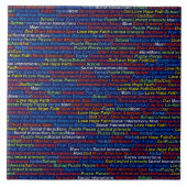 Autismus - Behalt dieses Design oder kreiere dein Fliese (Vorderseite)