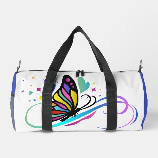 Autismus - Behalt oder gestalten Sie Ihren eigenen Duffle Bag (Rückseite)