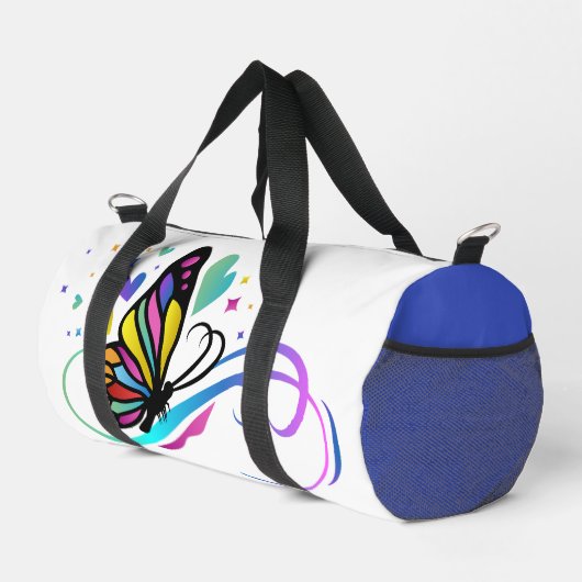 Autismus - Behalt oder gestalten Sie Ihren eigenen Duffle Bag (Rechte Ecke)