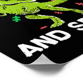 Autismus bei Audhd-Behinderung und Neurovielfalt Poster (Ecke)