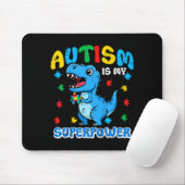 Autismus bei Kindern ist Superwer Trex Dino ASD Be Mousepad (Mit Mouse)