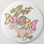 Autismus Beste Mutter überhaupt Pin Button (Vorderseite)