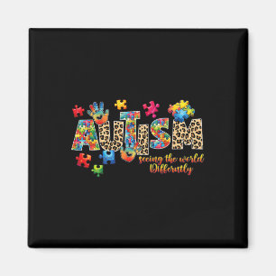 Autismus-Betreuer-Lehrer Frauen Kinder Autismus-Be Magnet