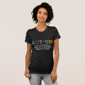 Autismus-Betriebssystem T-Shirt (Vorne ganz)