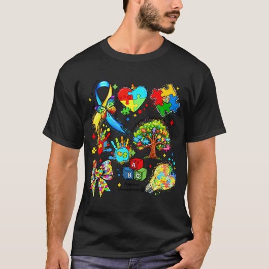 Autismus-Bewusstsein 11-0 T-Shirt (Vorderseite)