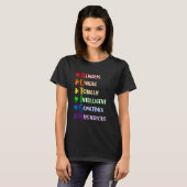 Autismus-Bewusstsein 1 T-Shirt (Vorne ganz)