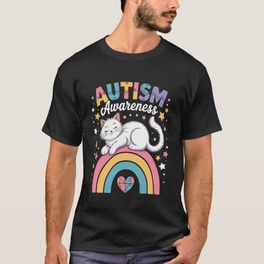 Autismus-Bewusstsein 3 T-Shirt (Vorderseite)