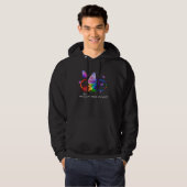 Autismus-Bewusstsein (4 Hoodie (Vorne ganz)