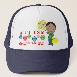 Autismus-Bewusstsein 4 Truckerkappe