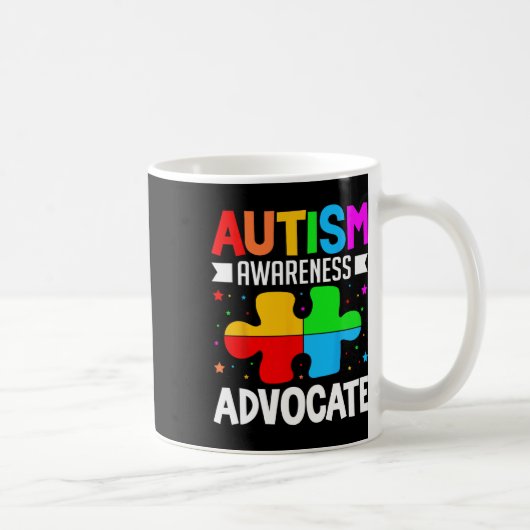 Autismus Bewusstsein Advocation Autistic Awareness Kaffeetasse (Rechts)