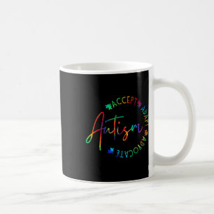 Autismus Bewusstsein Akzeptanz Adapt Advocate Auti Kaffeetasse