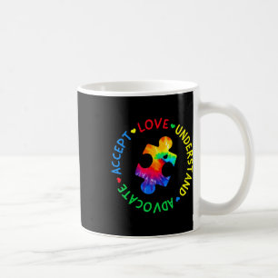 Autismus Bewusstsein Akzeptanz Adapt Advocate Auti Kaffeetasse