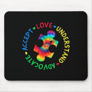 Autismus Bewusstsein Akzeptanz Adapt Advocate Auti Mousepad