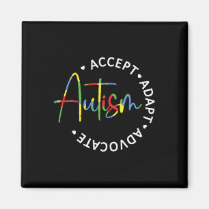 Autismus Bewusstsein Akzeptanz Adaption Advocate L Magnet