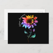 Autismus Bewusstsein Akzeptanz Frauen Mama Lehreri Postkarte (Vorne/Hinten)