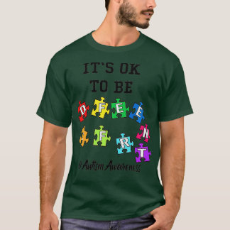 Autismus Bewusstsein Akzeptanz Männer kränkt sein  T-Shirt