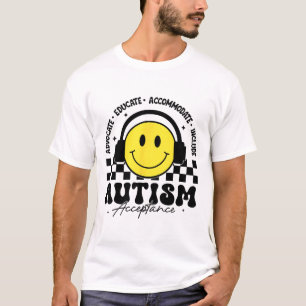 Autismus-Bewusstsein-Akzeptanz-Sonderschulbildung- T-Shirt