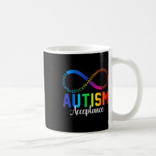 Autismus Bewusstsein Akzeptanz Unendlichkeit Symbo Kaffeetasse