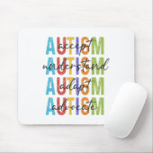 Autismus Bewusstsein Akzeptanz verstehen Adapt Adv Mousepad (Mit Mouse)