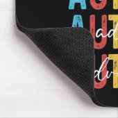 Autismus Bewusstsein Akzeptanz verstehen Adapt Adv Mousepad (Ecke)
