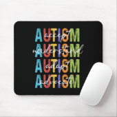 Autismus Bewusstsein Akzeptanz verstehen Adapt Adv Mousepad (Mit Mouse)