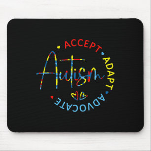 Autismus-Bewusstsein Akzeptieren Adaptieren Unters Mousepad