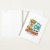 Autismus-Bewusstsein Anders Giraffe Vintage-Shirt_ Planer (Anzeige)