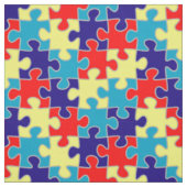 Autismus-Bewusstsein ASD Asperger-Puzzle-Muster Stoff (Muster)