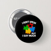 Autismus-Bewusstsein Asperger-Syndrom Puzzle Kinde Button (Vorne & Hinten)