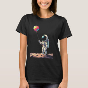 Autismus-Bewusstsein Astronaut Ballon T-Shirt