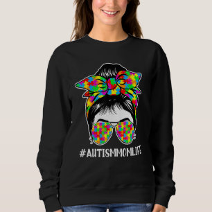 Autismus Bewusstsein Autismus Mama Leben Messing H Sweatshirt