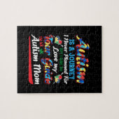 Autismus Bewusstsein Autismus Mama Puzzle Piece Au (Horizontal)