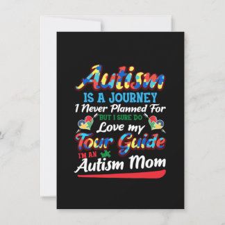 Autismus Bewusstsein Autismus Mama Puzzle Piece Au Dankeskarte
