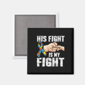 Autismus Bewusstsein Autismus Mama Vater Sein Kamp Magnet (Vorderseite/Rückseite)