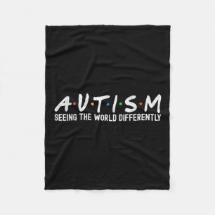 Autismus Bewusstsein Autismus Squad Unterstützung Fleecedecke