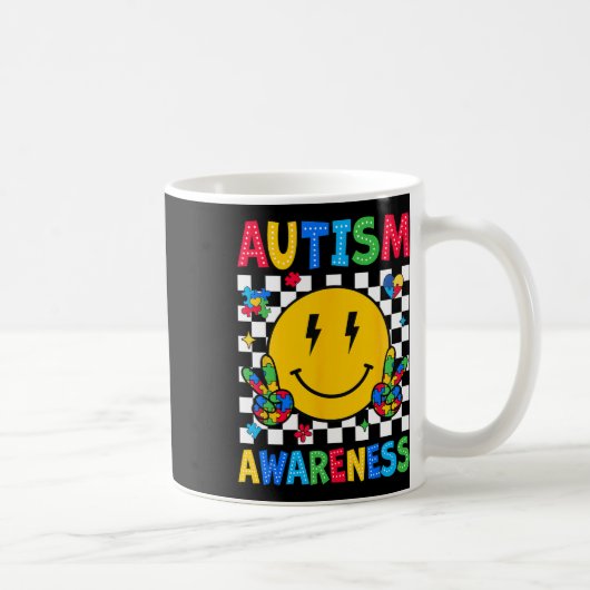 Autismus Bewusstsein Autismus Squad Unterstützung  Kaffeetasse (Rechts)