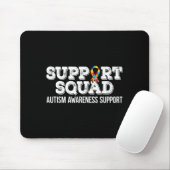 Autismus-Bewusstsein Autismus-Support-Squad Famili Mousepad (Mit Mouse)