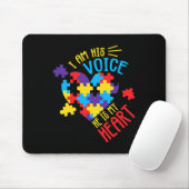Autismus-Bewusstsein Autismus-Unterstützung Männer Mousepad (Mit Mouse)