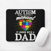 Autismus-Bewusstsein Autistisch Autismus Anders Au Mousepad (Mit Mouse)