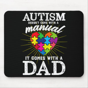 Autismus-Bewusstsein Autistisch Autismus Anders Au Mousepad