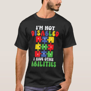 Autismus-Bewusstsein Autistisch Autist Asd Asperge T-Shirt