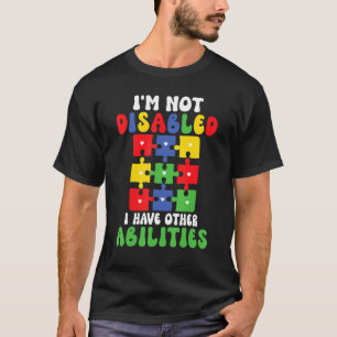 Autismus-Bewusstsein Autistisch Autist Asd Asperge T-Shirt