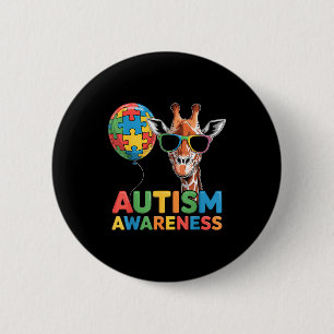 Autismus-Bewusstsein autistisch Button